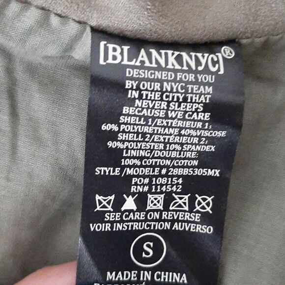 NWOT BlankNYC green jacket - Picture 7 of 7